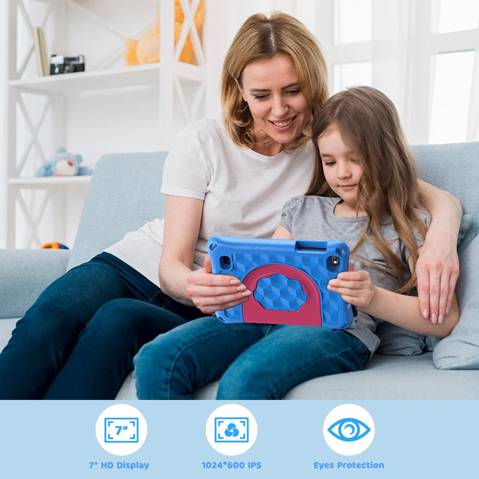 Amazon.com : qunyiCO 7 inch Kids Tablet, Tablet for Kids with 32GB